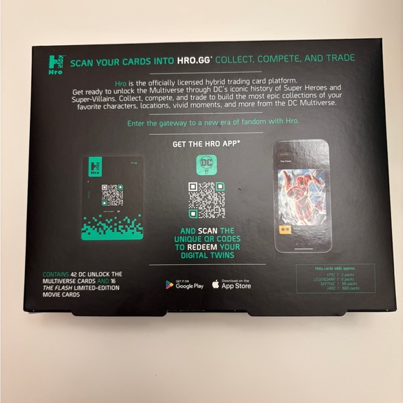 DC Collectible Cards - HRO Chapter 2 and Chapter 4 - Picture 4 of 4